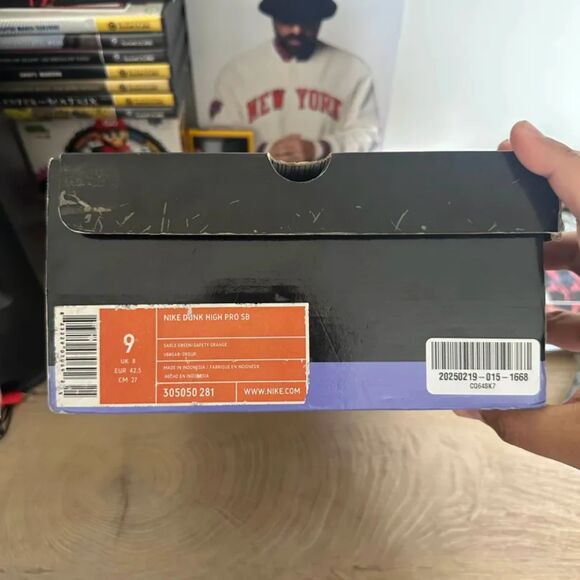 Nike SB Dunk High Brian Anderson SIGNED Nothing But The Truth Size 9 RARE - Picture 11 of 12